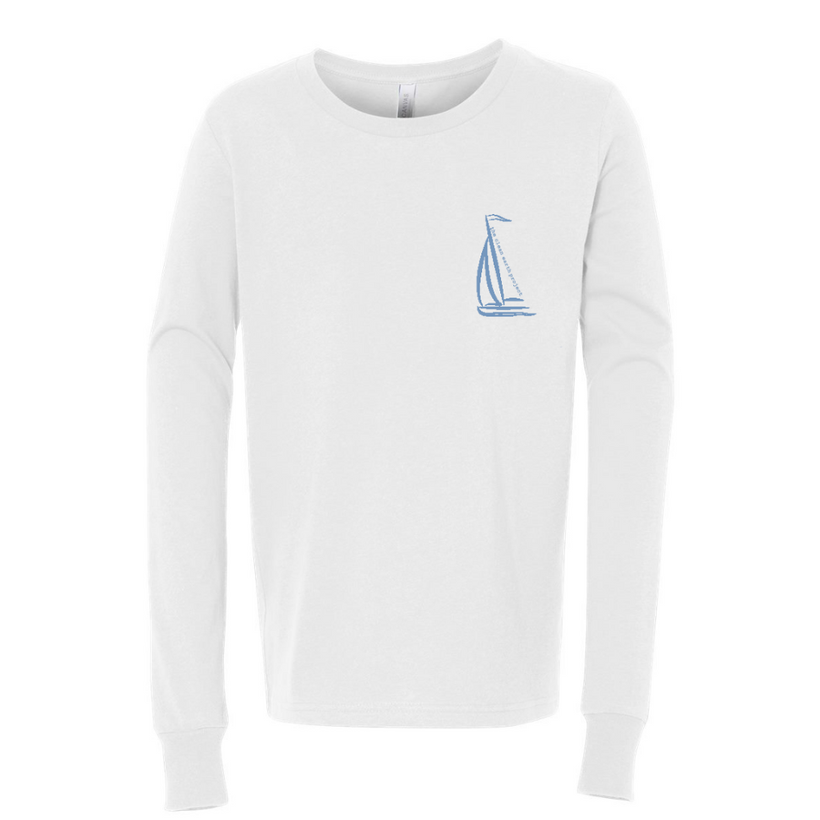 Newport Sailboat Long Sleeve tee Toddler/Youth