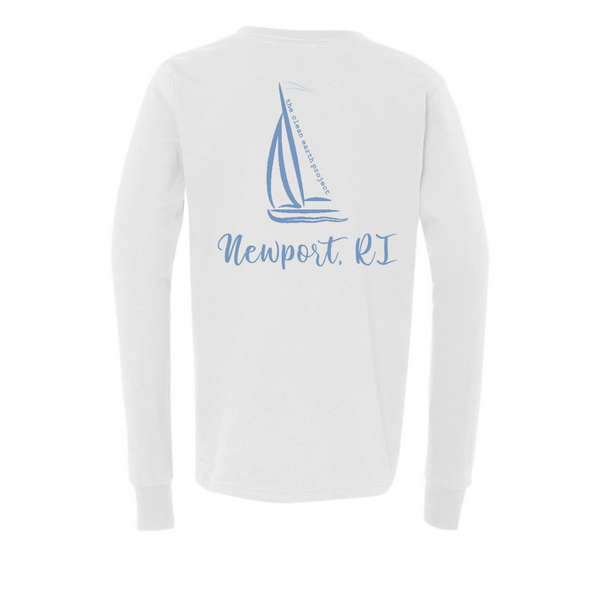 Newport Sailboat Long Sleeve tee Toddler/Youth