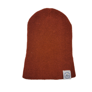 100% RECYCLED TCEP Waffle Knit Winter Beanie | Adult | 5 colors