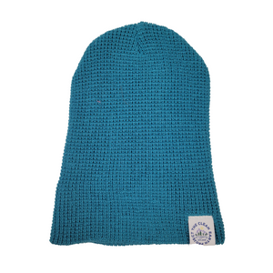 100% RECYCLED TCEP Waffle Knit Winter Beanie | Adult | 5 colors