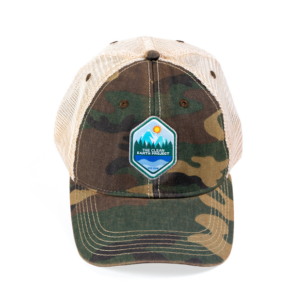 The Clean Earth Project | Vintage Trucker Hat | 3 Colors