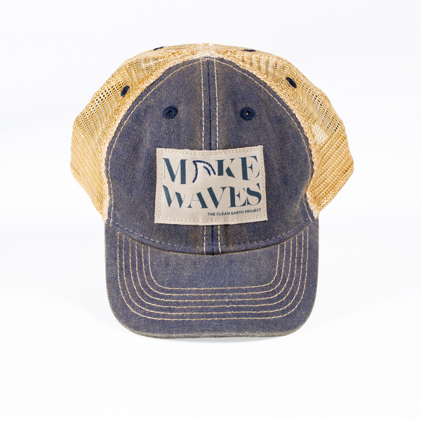 Toddler Make Waves | Vintage Trucker Hat | 2 Colors