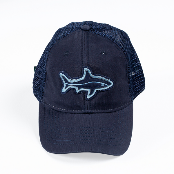 Shark | Relaxed Twill Hat | Navy