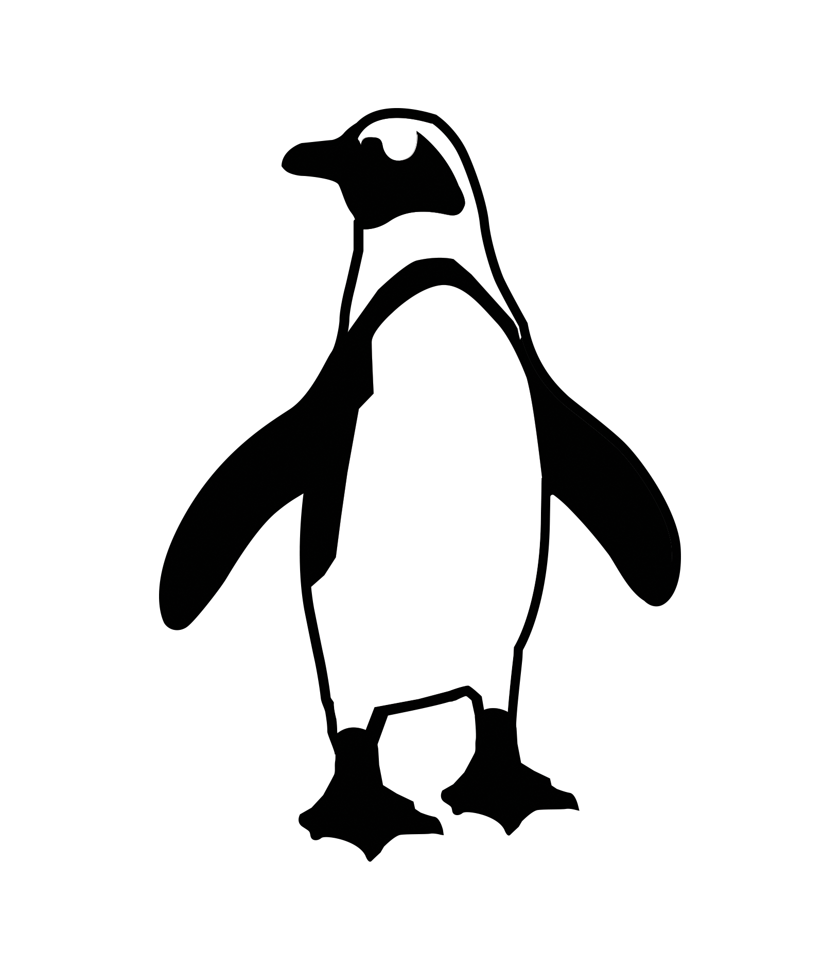 Penguin stickers hot sale