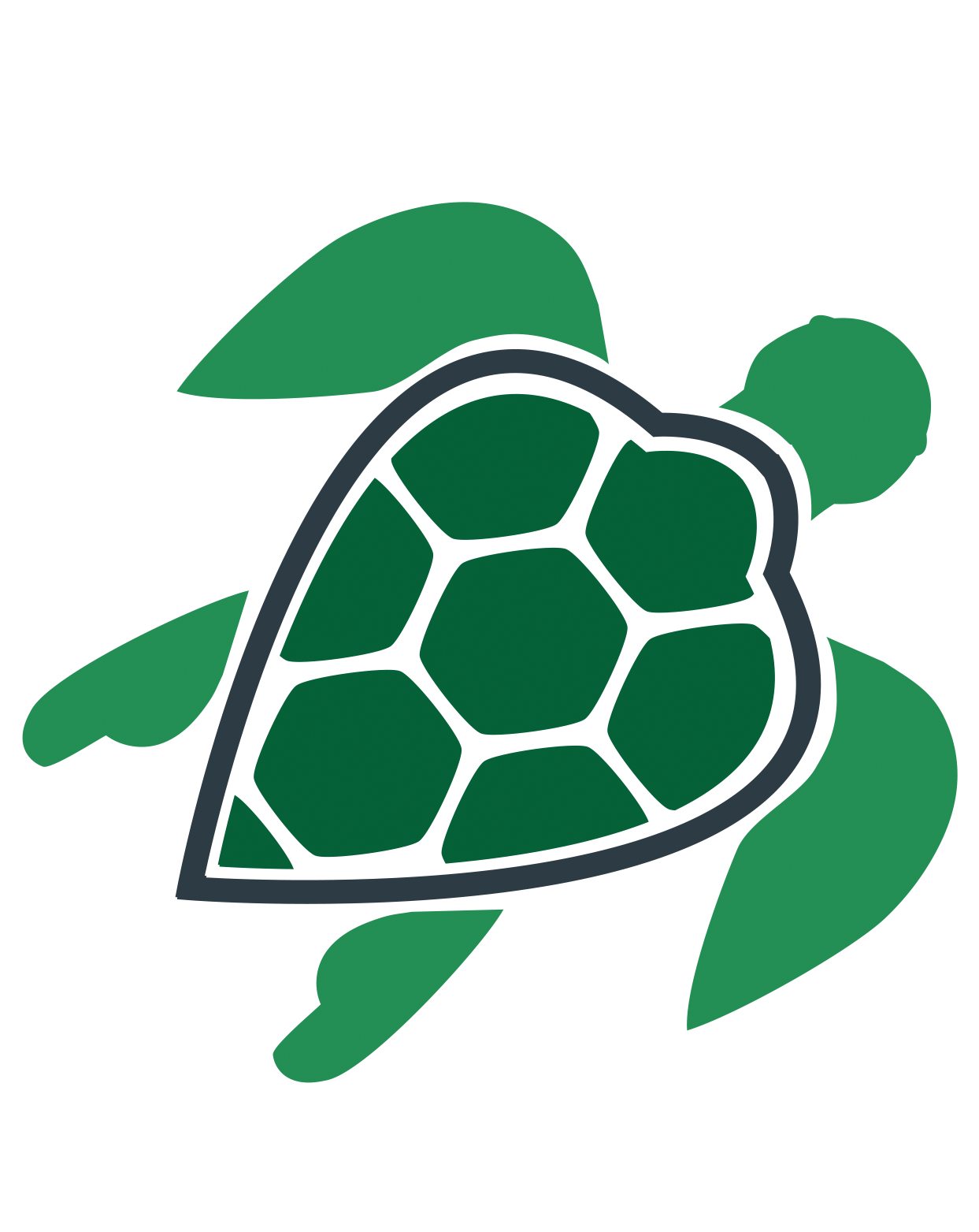 the clean earth project turtle sticker