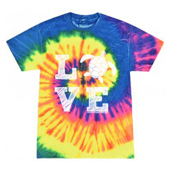 Turtle LOVE TIE DYE! Toddler/Youth Tee