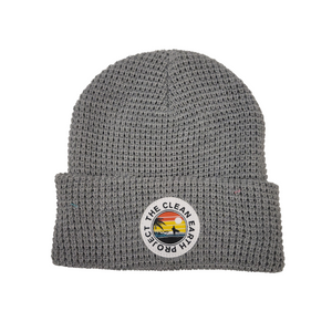 100% RECYCLED Endless Summer Waffle Knit Winter Beanie | Youth | 3 colors