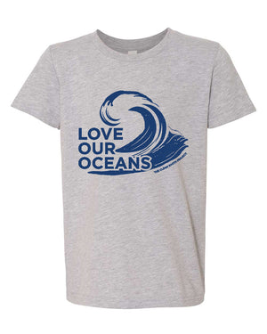 LOVE OUR OCEANS Toddler/Youth Tee