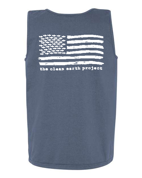 American Flag Beach Tank | Shark